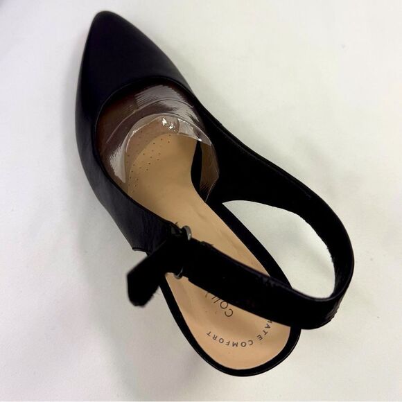 Elegant Black Slingback Heels - Picture 10 of 14